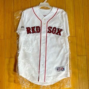 Majestic Boston Red Sox stitched home jersey size medium